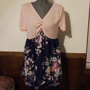 Rosegal Flowy Tunic Top